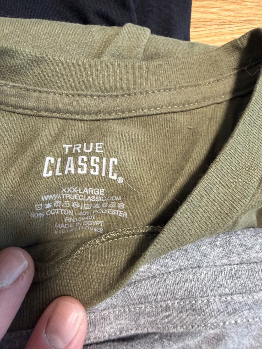 True Classic - Classic Crew 5 pack - 3XL - Picture 4 of 6